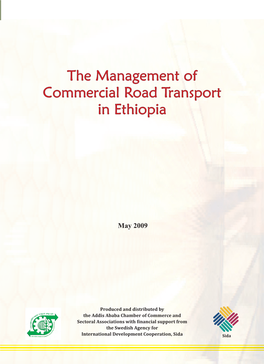 The Management of Commercial Road Transport in Ethiopia