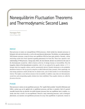 Nonequilibrim Fluctuation Theorems and Thermodynamic Second Laws