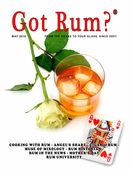 Muse of Mixology - Rum Historian - Rum in the News - Mother’S Day Rum University 6