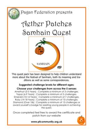 Samhain Quest Pack