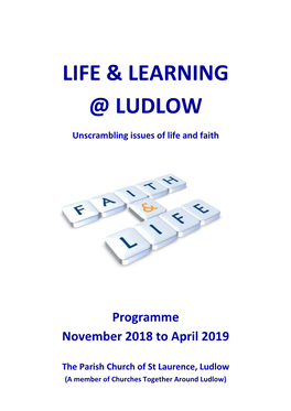 Life & Learning @ Ludlow