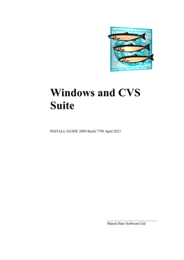 Windows and CVS Suite