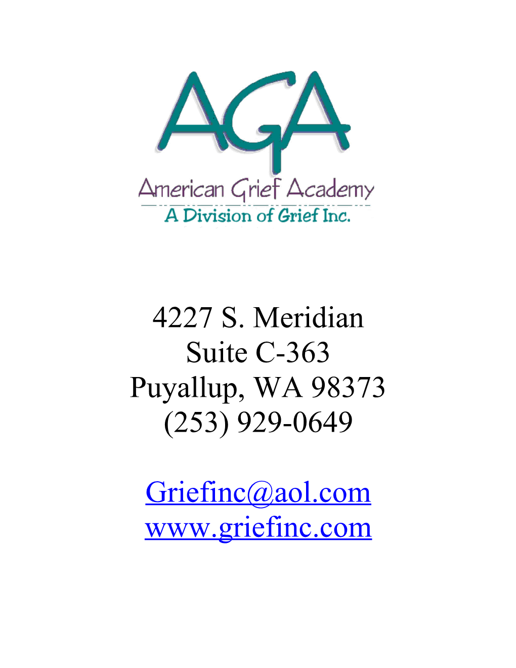 Ameican Grief Academy