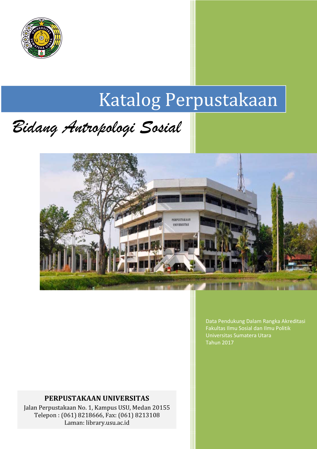 Katalog Perpustakaan Bidang Antropologi Sosial