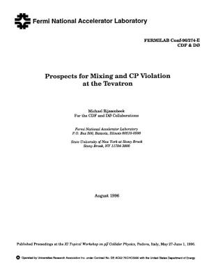 Prospects for Mixing and CP Violation at the Tevatron