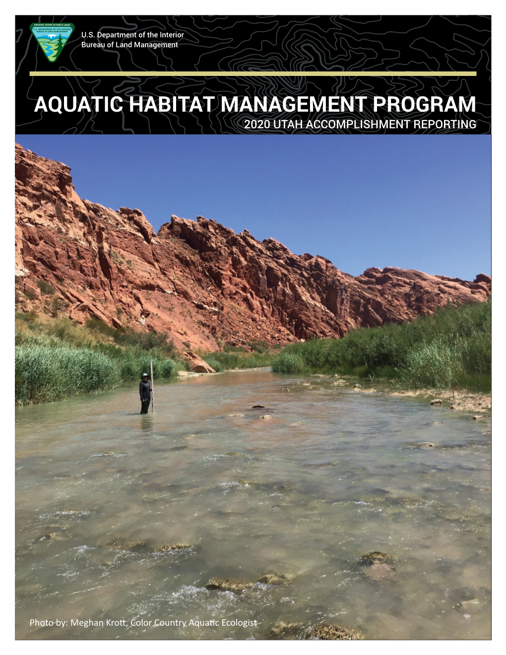 Aquatic Habitat Management Program 2020 Utah Accomplishments