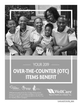 Over-The-Counter (Otc) Items Benefit