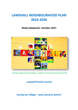 Lawshall Neighbourhood Plan 2016-2036