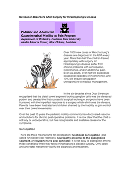 Pediatric and Adolescent Gastrointestinal Motility & Pain
