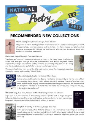 Recommended New Collections