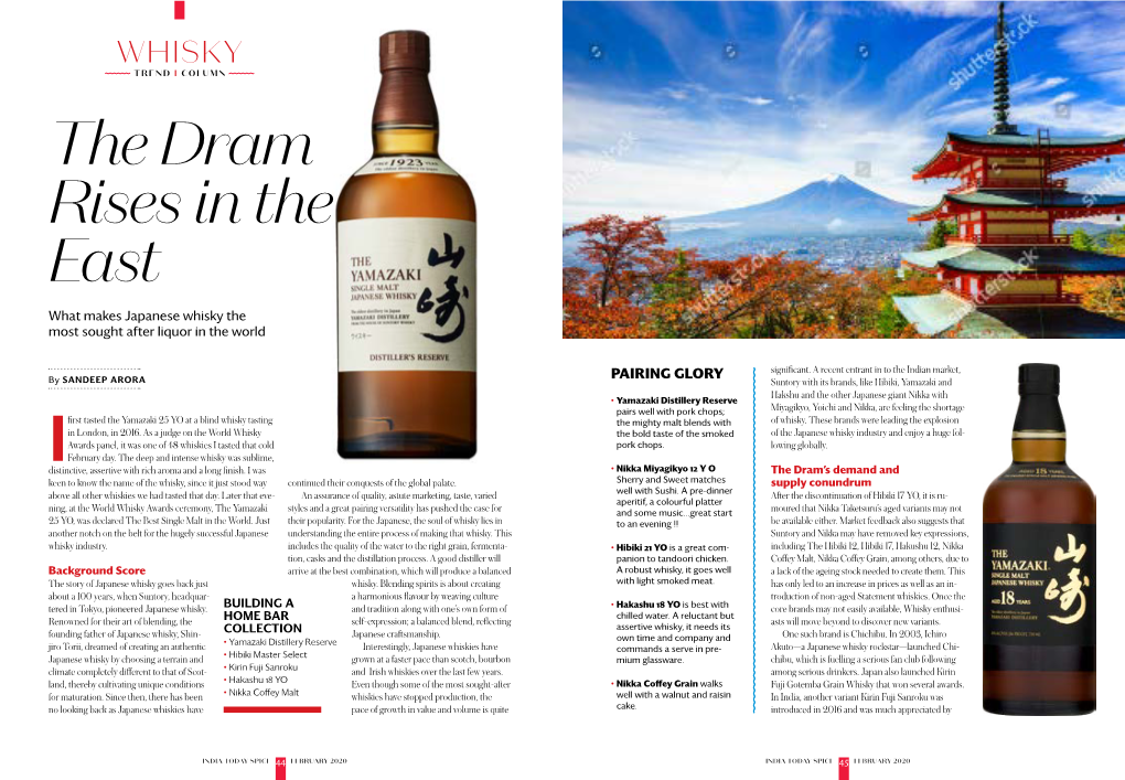 The Dram Rises in the East What Makes Japanese Whisky the Most Sought After Liquor in the World