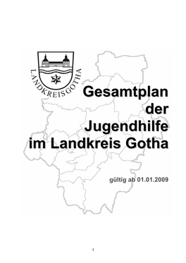 Gesamtplan Der Jugendhilfe Im Landkreis Gotha