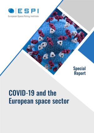 COVID-19 and the European Space Sector