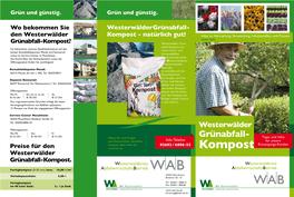 Westerwälder Grünabfall- Kompost