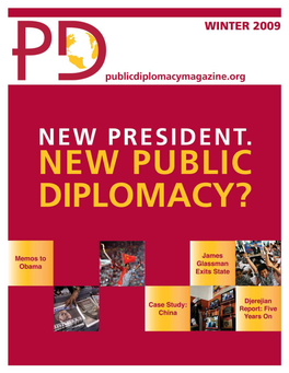 New Public Diplomacy Has Only Just Begun
