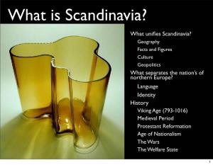 What Is Scandinavia?