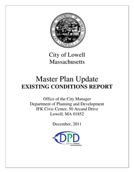 Master Plan Update EXISTING CONDITIONS REPORT