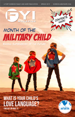 MILITARY CHILD Raising Superheroes of the Future