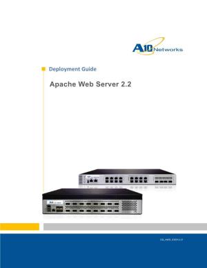 Deployment Guides Apache Web Server