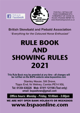 BSPA-Judges-Rule-Book-2021.Pdf
