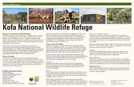 Kofa National Wildlife Refuge