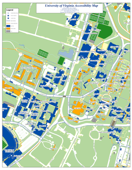 University of Virginia Accessibility Map O Melvin Mallory, ADA Coordinator R D E S a M Melissa Oliver, Special Projecptsr Manager IG O G U a L AN