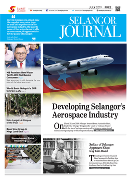 Developing Selangor's Aerospace Industry