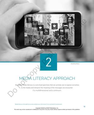 Media Literacy Approach 15