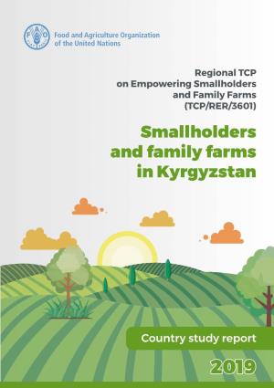 Smallholders and Family Farms in Kyrgyzstan