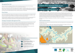 A History of Living with Flooding Size and the Amount of Rainfall Downstream of Dams, Total Flood Prevention Is Not Possible