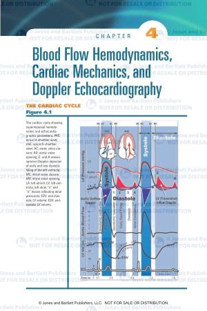 Blood Flow Hemodynamics, Cardiac Mechanics, and Doppler Echocardiography