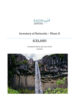 Inventory of Networks – Phase II