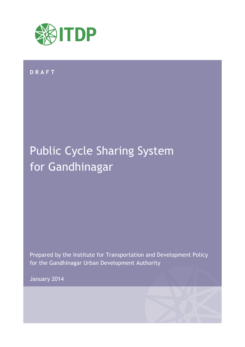 Gandhinagar Cycle Sharing System V2 140115