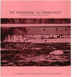 Housatonic River Study Report, Connecticut