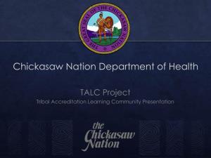 Chickasaw Nation Department of Health