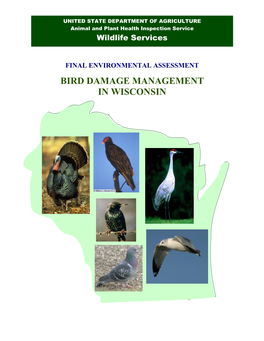 2015 Bird Damage Management in Wisconsin EA
