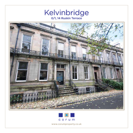 Kelvinbridge 0/1, 14 Ruskin Terrace