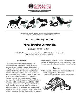 Natural History Series: Nine-Banded Armadillo