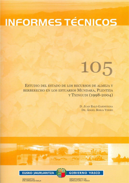 Recursos Marisqueros Del País Vasco (1998-2004) ÍNDICE 3