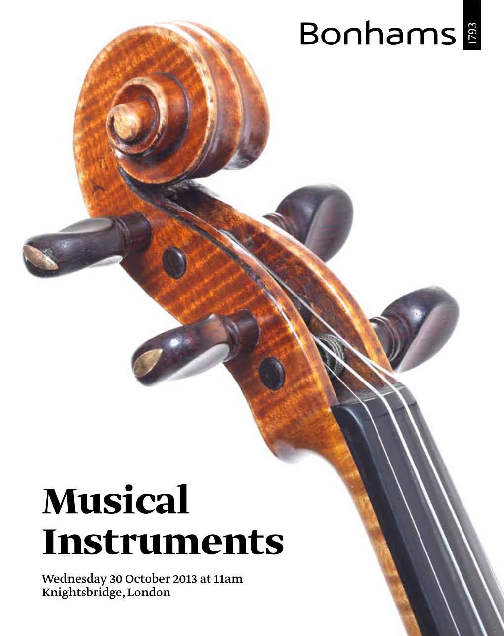 Musical Instruments, 30 October 2013, Knightsbridge, London