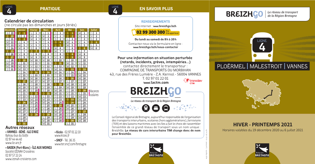 Horaires-Morbihan-Printemps-Ligne4