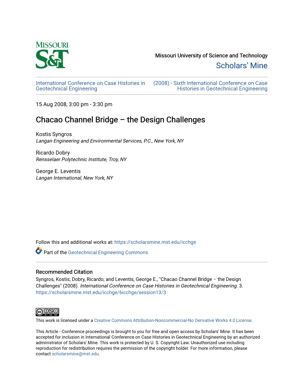 Chacao Channel Bridge – the Design Challenges