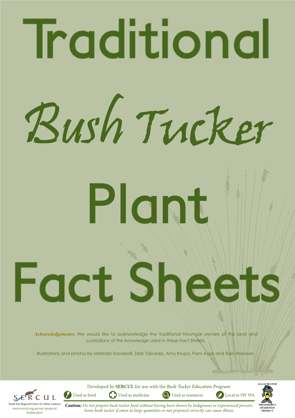 Bush Tucker Plant Fact Sheets