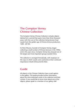 The Compton Verney Chinese Collection Guide