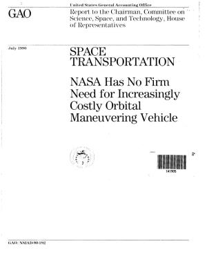 NSIAD-90-192 Space Transportation