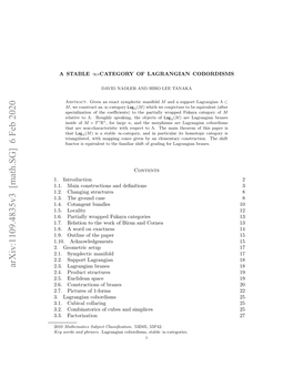 A Stable Infinity-Category of Lagrangian Cobordisms