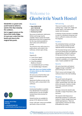 Glenbrittle Youth Hostel