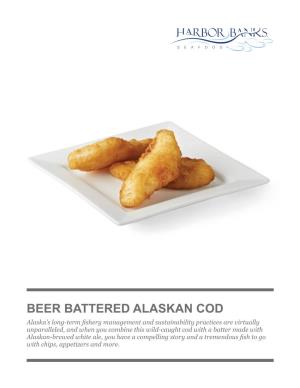 Beer Battered Alaskan