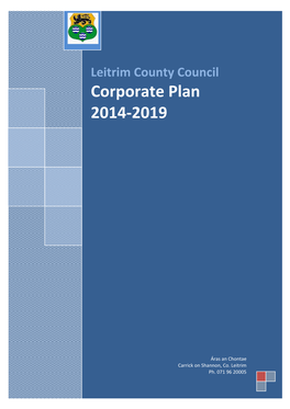 Corporate Plan 2014-2019