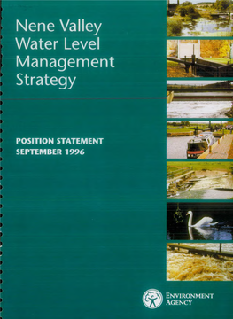 Nene Valley Water Level Management Strategy